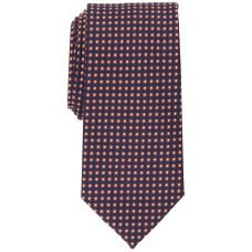 Club Room Men’s Lopez Neat Tie, Brown Pattern