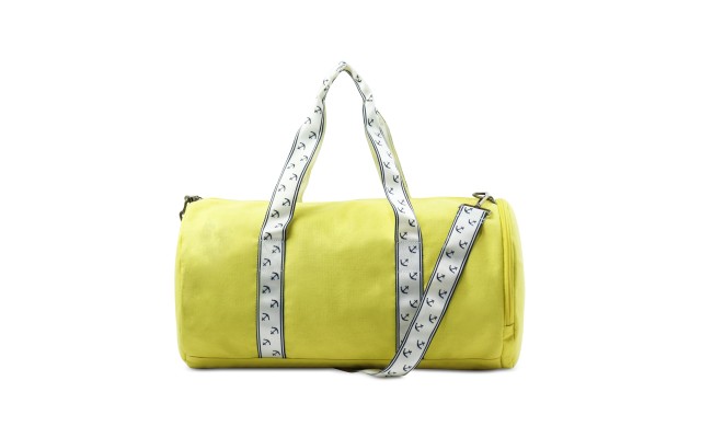 Men’s Solid Duffle Bag, Yellow