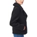  Juniors’ Faux-Fur Teddy Coat, Black, 2X-Large