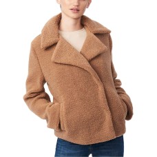 Collection B Juniors’ Faux-Fur Teddy Coat