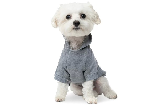  Pet Hoodies, Gray, Small
