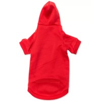 Collection XIIX Pet Hoodies, Red, Medium
