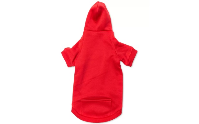  Pet Hoodies, Red, Medium