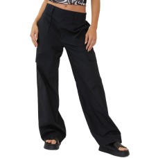 Cotton On Women’s Scout Cargo Pants, Black, 8