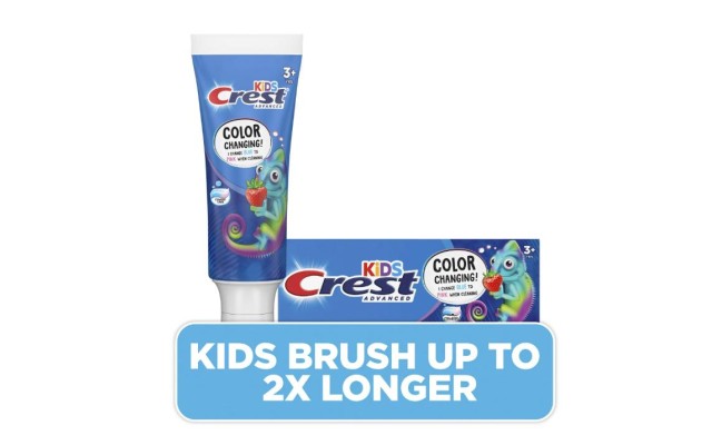  Advanced Kid’s Fluoride Toothpaste, Strawberry Flavor, 4.2 oz, Ages 3+