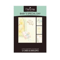 DaySpring Boxed Occasion Cards Baby’s Special Day Baptism 12 Cards & Envelopes