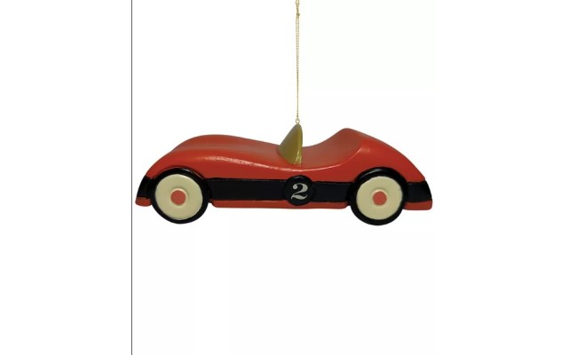 Department 56 Fao Schwartz by Department 56 Roadster Ornament, Red