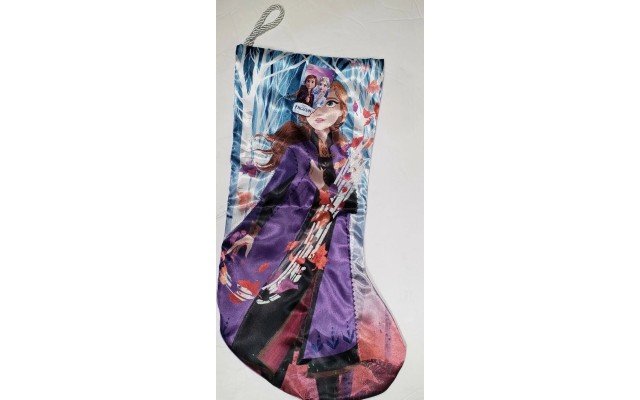 Disney Frozen 2 Anna Christmas Stocking with Loop Christmas Holiday NWT, Medium, Multi