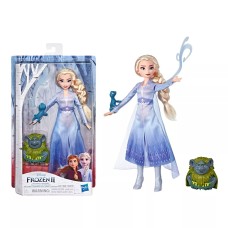 Disney Frozen 2 Elsa Fashion Pabbie and Salamander Doll Playset