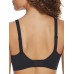  Womens Active Comfort Wire-Free T-Shirt Bra Style-DK7934, Black, 38D