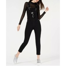 Dollhouse Juniors’ Skinny Denim 0, Black, 0