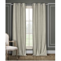 Duck River Textile Daenerys Window Curtain, 38 X 84, Taupe