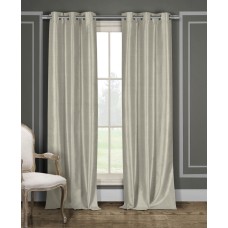 Duck River Textile Daenerys Window Curtain, 38 X 84, Taupe