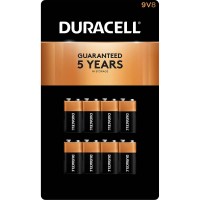Duracell 9V Alkaline Batteries, 8-count