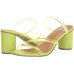  Womens Myla Heeled Sandal, Chartruese, 6 US