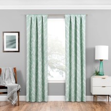 Eclipse Haley Printed Blackout Panel, 37″ x 95″, Mint