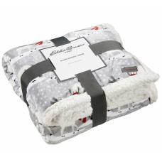 Eddie Bauer Sherpa Throw (60″ x 70″)