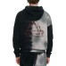  Mens Logo Drawstring Hoodie, Black, Small
