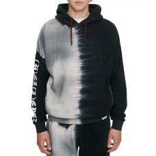Eleven Paris Mens Logo Drawstring Hoodie, Black, Small