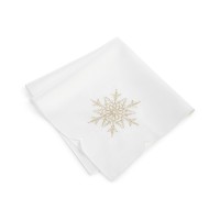 Elrene Winter Dream Cutwork Embroidery Napkins, Set of 4