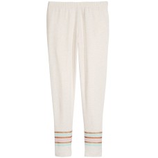 Epic Threads Big Girls Striped Leggings (White, L)