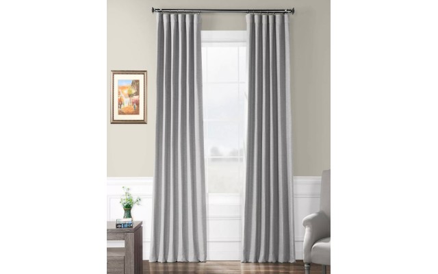 EXCLUSIVE FABRICS & FURNISHINGS Bellino Blackout Panel, 50″ x 96″