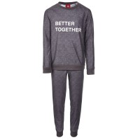 Family Pajamas Matching Toddler, Little & Big Kids 2-Pc. Better Together Family Pajama Sets, Gray, 2T / 3T