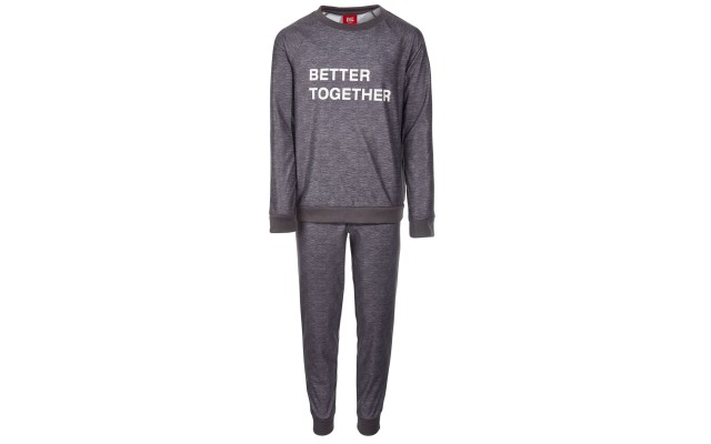  Matching Toddler, Little & Big Kids 2-Pc. Better Together Family Pajama Sets, Gray, 2T / 3T