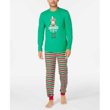 Family Pajamas Men’s Crushed It Striped Pajama Sets