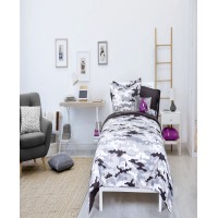 Fortnite Camo Gray 6-Pc. Twin Comforter Set