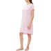  Body Women’s Short-Sleeve Dorm Nightgown (Butterfly Pink, Small)