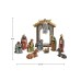  Resin Nativity Figurine Set, 10 Piece