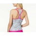  Optical Fantasy Racerback Top Women’s Swimsuit (Gray, M)