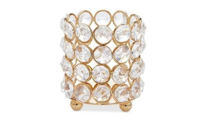  19490 Glam Votive Holder – Gold