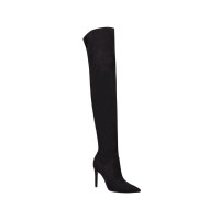 Guess Women’s Bonis Over The Knee Dress Boots Women’s Shoes, Black, 6.5 M