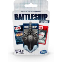 Hasbro Gaming Battleship Card Game for Kids Ages 7 and Up, 2 Players Strategy Game Brown