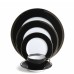  Laqua De China Tea Saucer Black