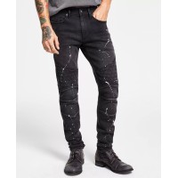 Heroes Motors Men’s Moto Super-Slim Fit Jeans, Indian, 34×32