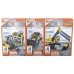  VEX STEM Robotics Construction Zone Vehicle 3 Pack Bundle, Yellow