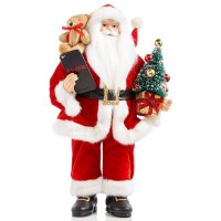 Holiday Lane 18 Selfie Santa Figurine