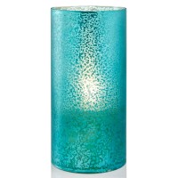 Holiday Lane Blue 4″ X 8″ Led Candle Holder Christmas Holiday Decorations (Green)
