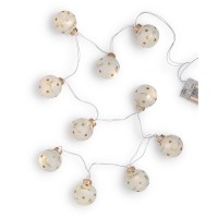 Holiday Lane Glass Ball with LED Garland