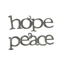 Holiday Lane Hope Christmas Tree Ornament, Silver