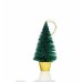  Red/Green Sisal Tree Christmas Ornaments (Set of 2)