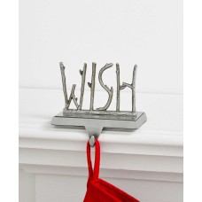 Holiday Lane Shining Silver Christmas Stocking Holders