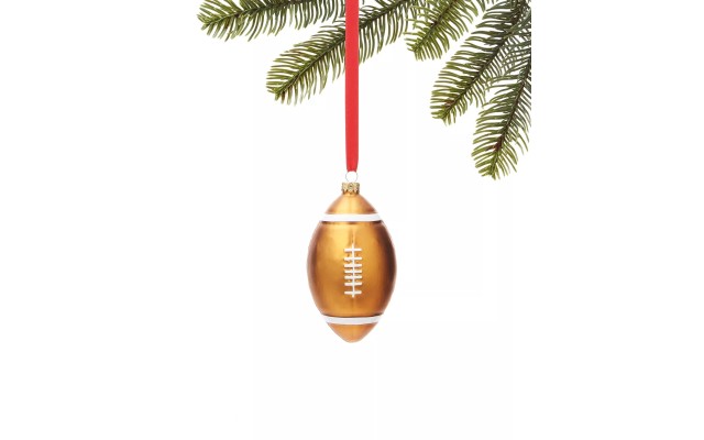 Holiday Lane Sports & Hobbies Football Ornament, One Pack