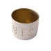  White Porcelain Wish Candle Holder