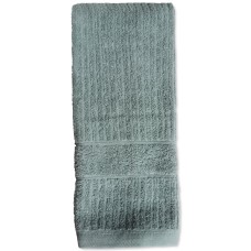 Home Design Soft Solutions Cotton 16″ X 28″ Hand Towel, Smoke