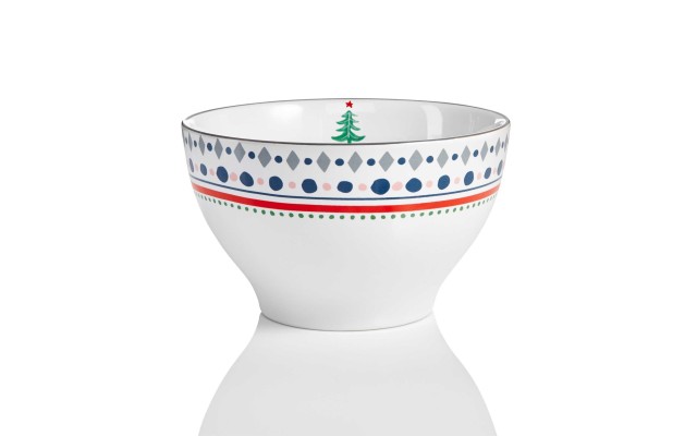 & Beyond Festive Tree Collection Borders Bowl