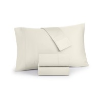 Hotel Collection 500 Thread Count Micro Cotton Sheet Set, Queen, Ivory